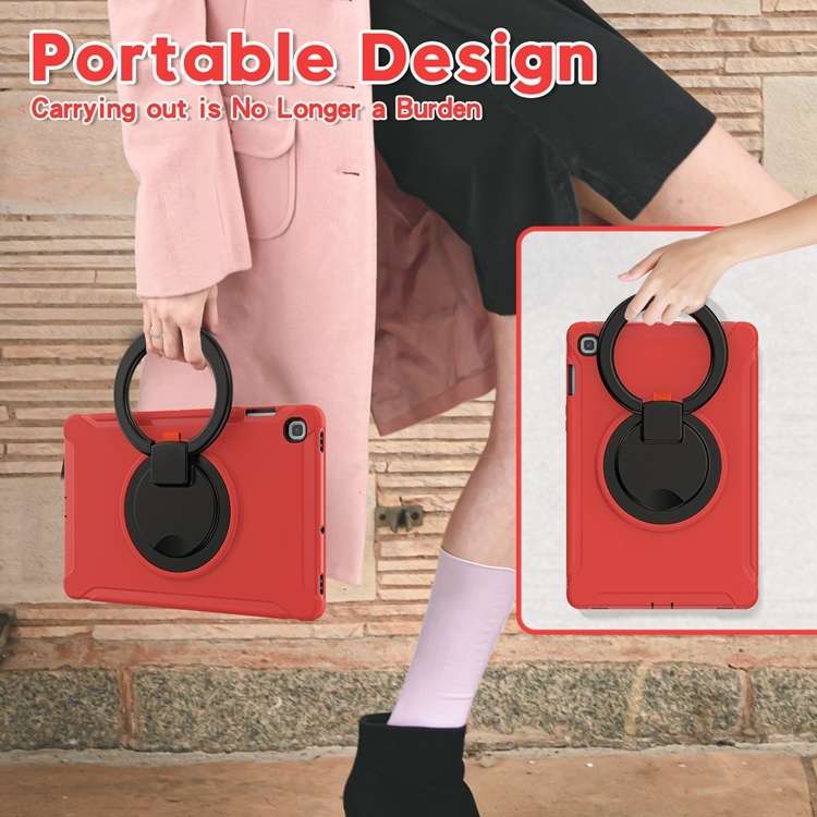 For Samsung Galaxy Tab S5e 10.5 inch T720 2019 Shockproof TPU + PC Protective Case with ... (Red)