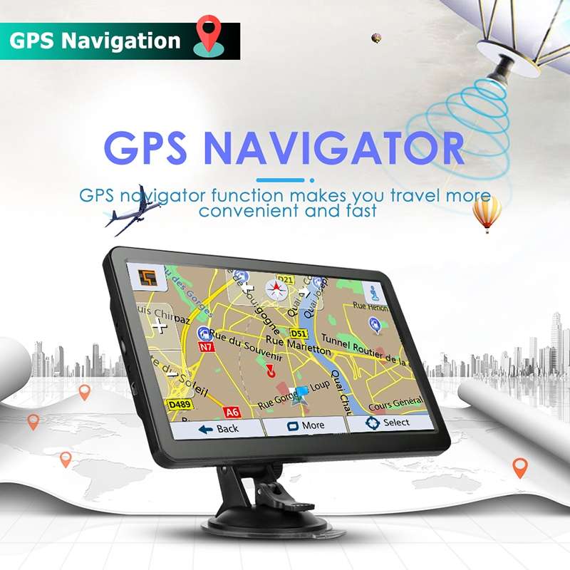 7 inch Car HD GPS Navigator 8G+128M Resistive Screen Support FM / TF Card, Specification:Southeast A