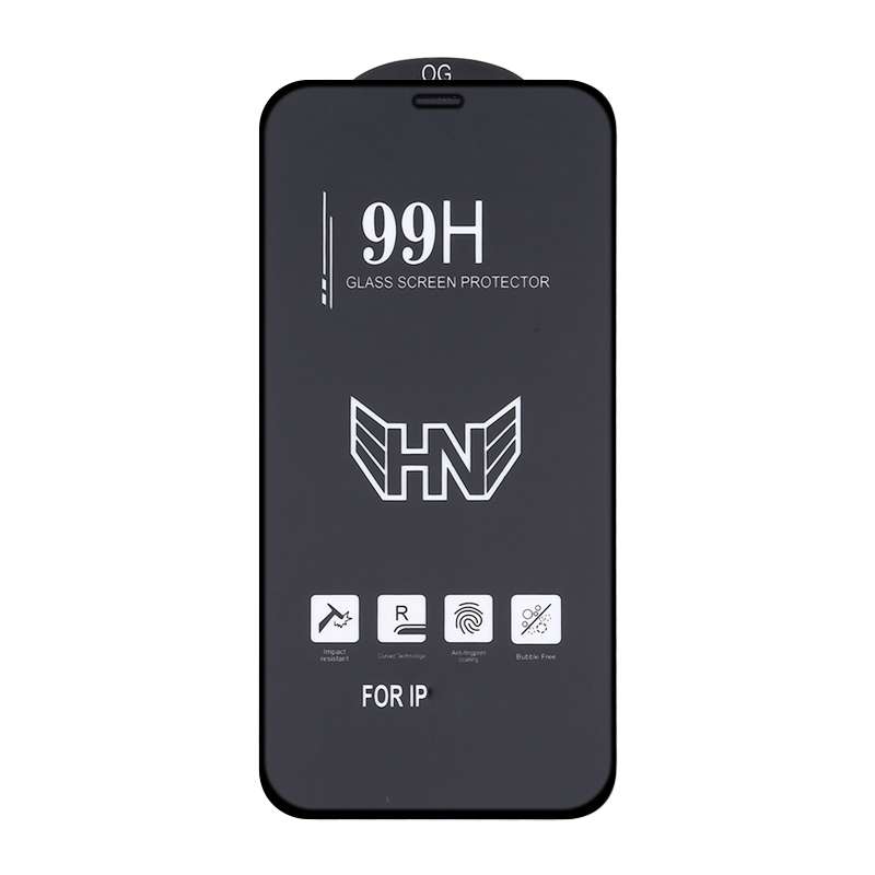 For iPhone 13 Pro Max High Aluminum Large Arc Full Screen Tempered Glass Film