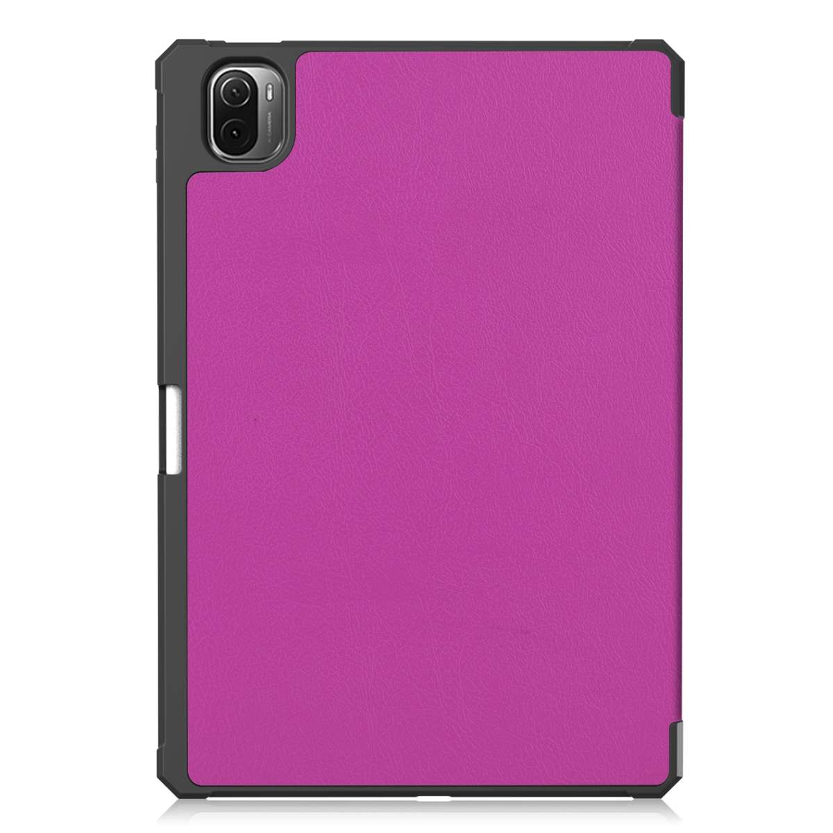 For Xiaomi Pad 5 / 5 Pro Custer Texture Horizontal Flip Leather Case with Three-foldi ... (Purple)
