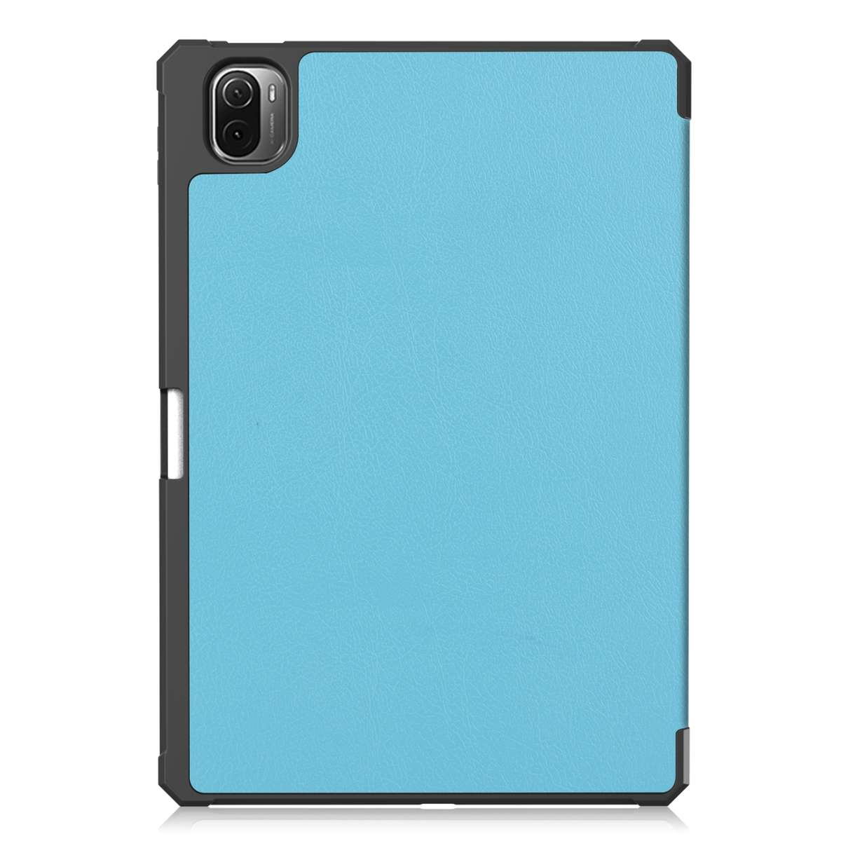 For Xiaomi Pad 5 / 5 Pro Custer Texture Horizontal Flip Leather Case with Three-fol ... (Sky Blue)