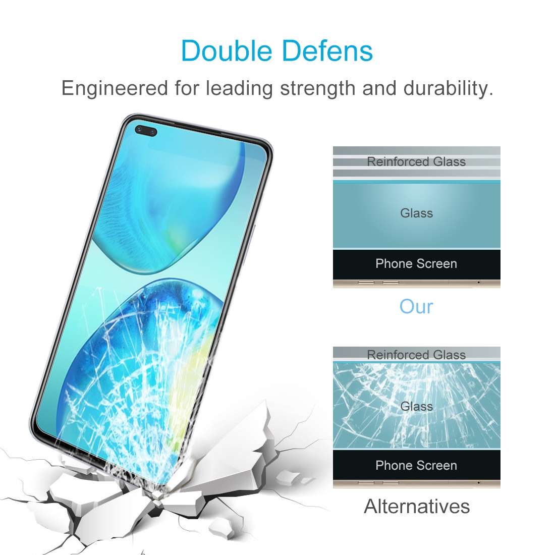 For Infinix Note 8 10 PCS 0.26mm 9H 2.5D Tempered Glass Film