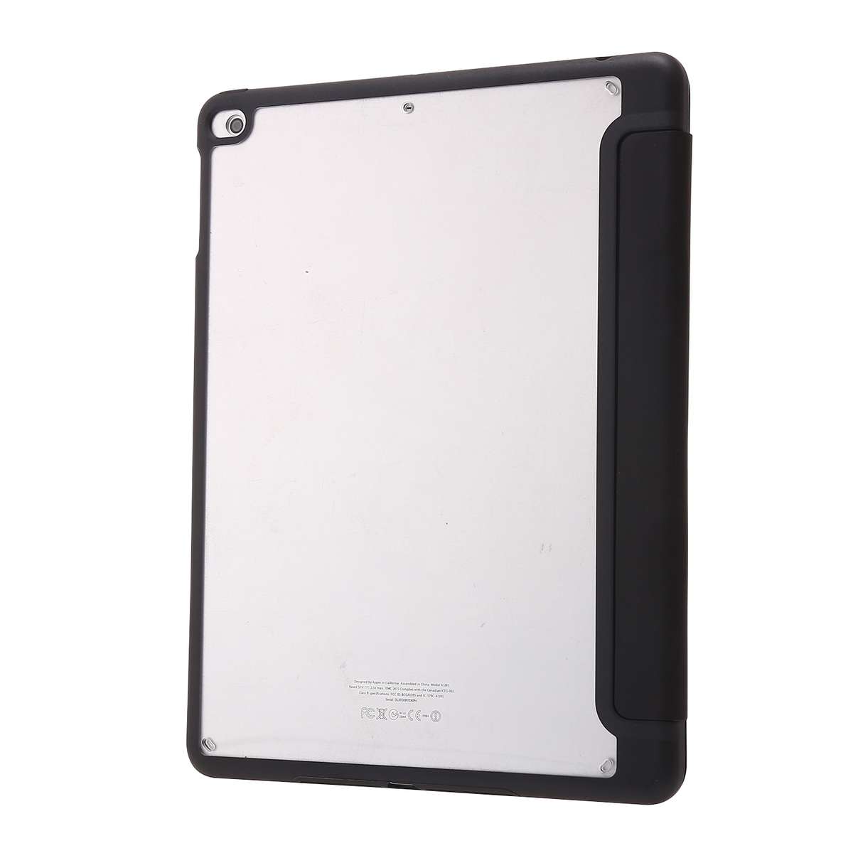 Deformation Acrylic Smart Leather Tablet Case For iPad 9.7 2017 / 2018 / Air / Air 2 ... (Black)