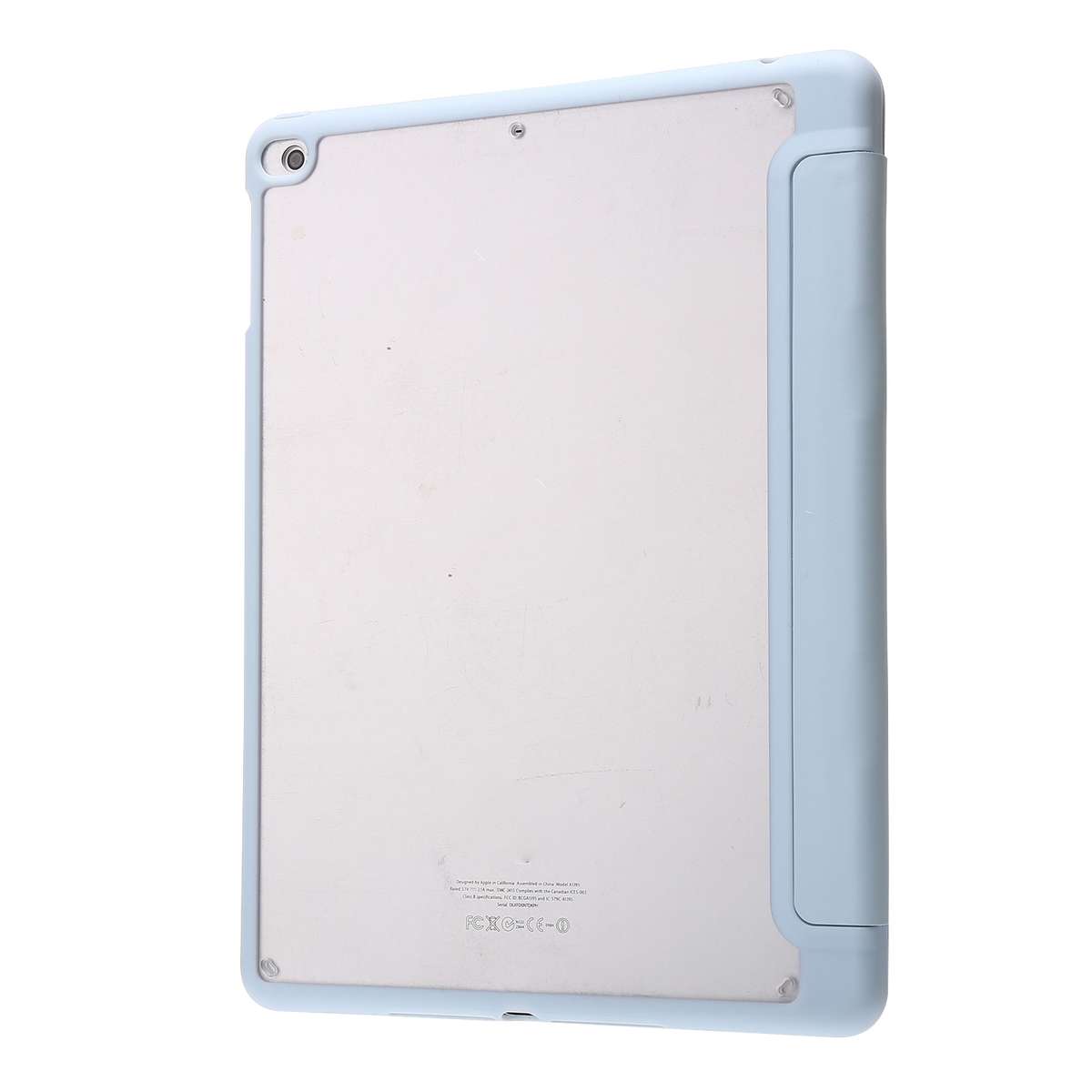 Deformation Acrylic Smart Leather Tablet Case For iPad 9.7 2017 / 2018 / Air / Air ... (Baby Blue)