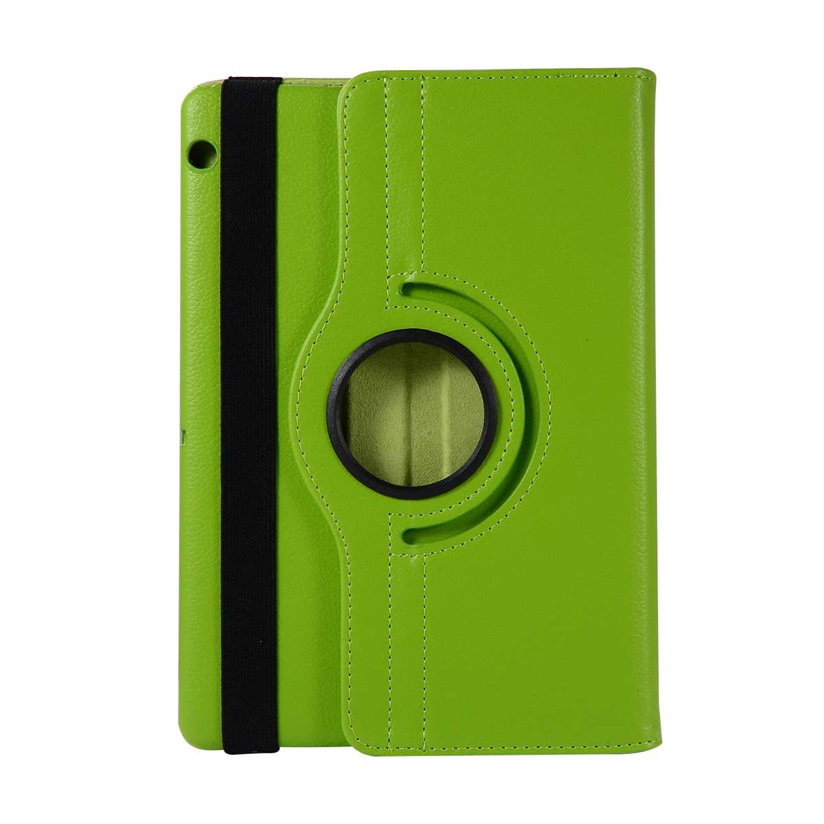 For Huawei MediaPad T3 10 Litchi Texture Horizontal Flip 360 Degrees Rotation Leather ... (Green)