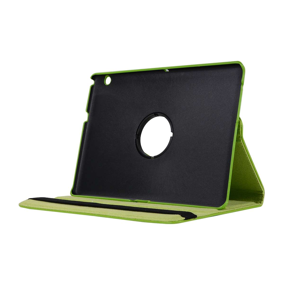 For Huawei MediaPad T3 10 Litchi Texture Horizontal Flip 360 Degrees Rotation Leather ... (Green)