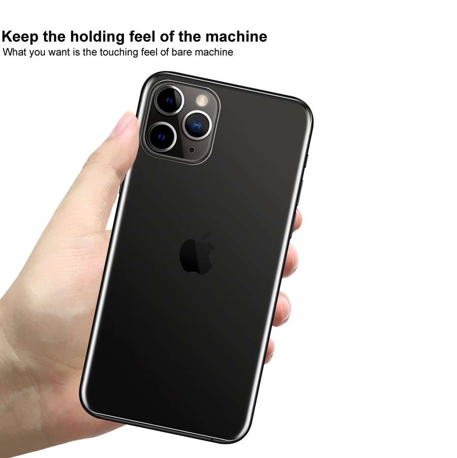 2 PCS IMAK Curved Full Screen Hydrogel Film 3 Back Protector for iPhone 11 Pro
