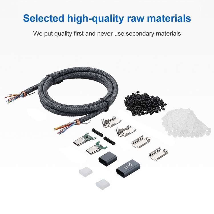 100W USB-C / Type-C Elbow to USB-C / Type-C Male Full-function Data Cable with E-mark, Cable Lengt