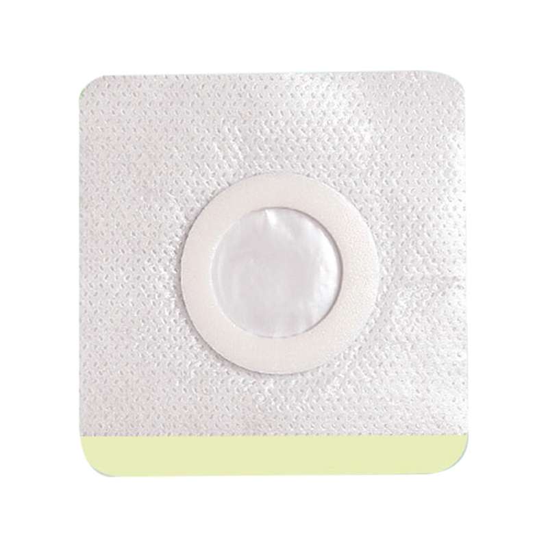 50pcs 043 Non-woven Stickers Wound Anti-seepage Three-volt Medicinal Patch, Size:5x5x ... (Square)