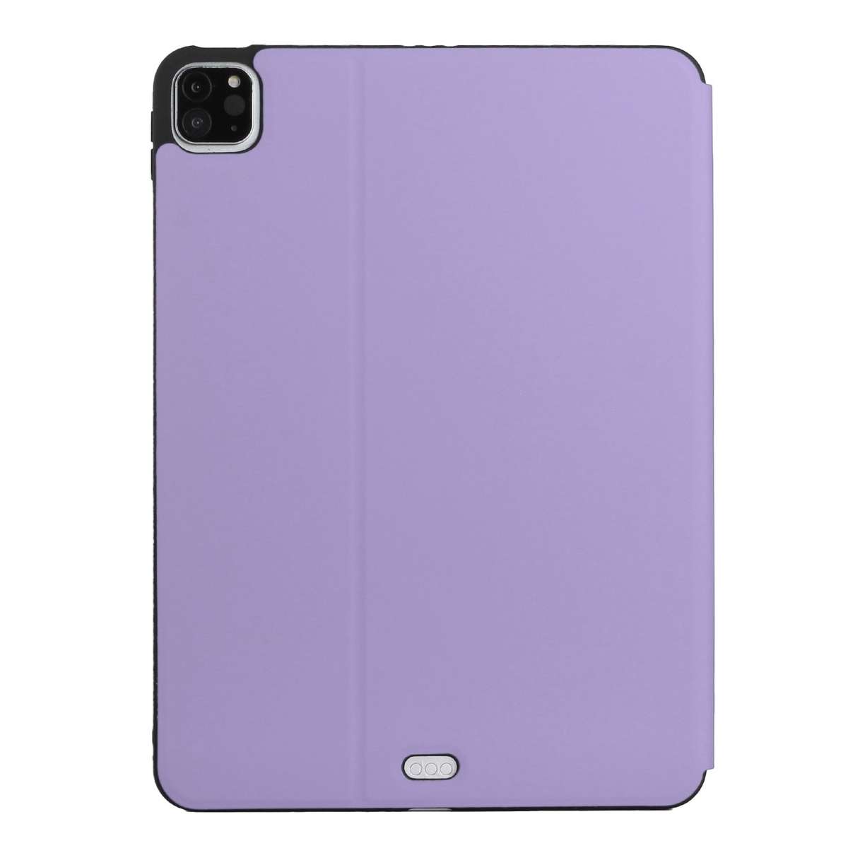 For iPad Pro 11 2020 & 2018 Dual-Folding Horizontal Flip Tablet Leather Tablet ... (Light Purple)