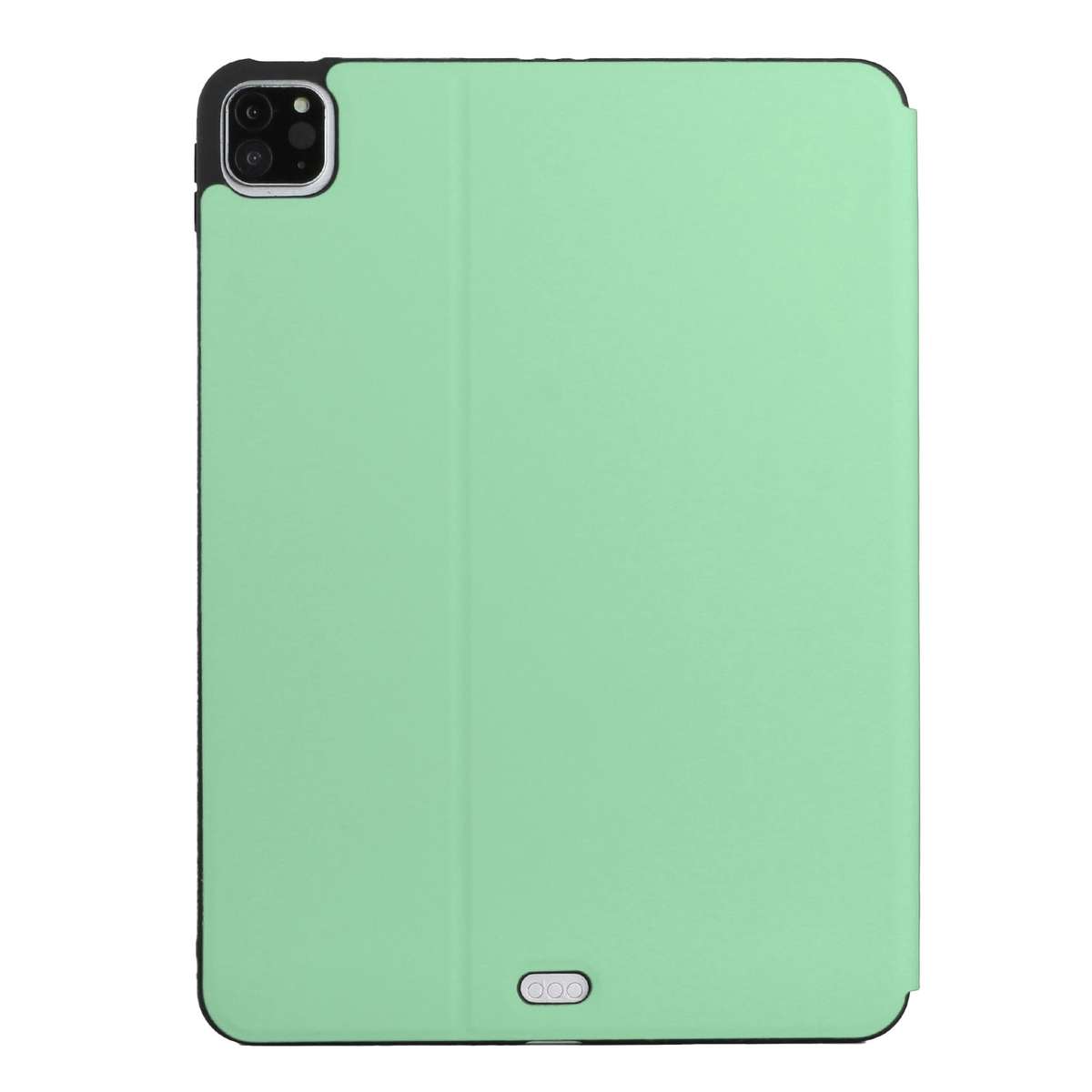 For iPad Pro 11 2020 & 2018 Dual-Folding Horizontal Flip Tablet Leather Tablet Ca ... (Mint Green)