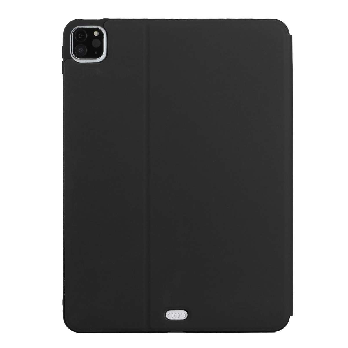 For iPad Pro 11 2020 & 2018 Dual-Folding Horizontal Flip Tablet Leather Tablet Case wi ... (Black)