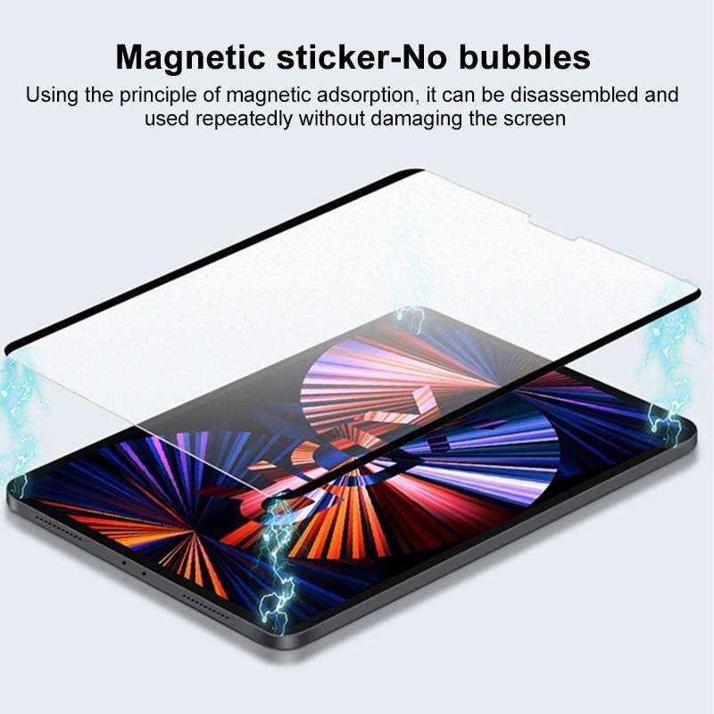 For iPad Pro 12.9 2017 / 2015 Magnetic Removable Tablet Screen Paperfeel Protector Matte PET Film