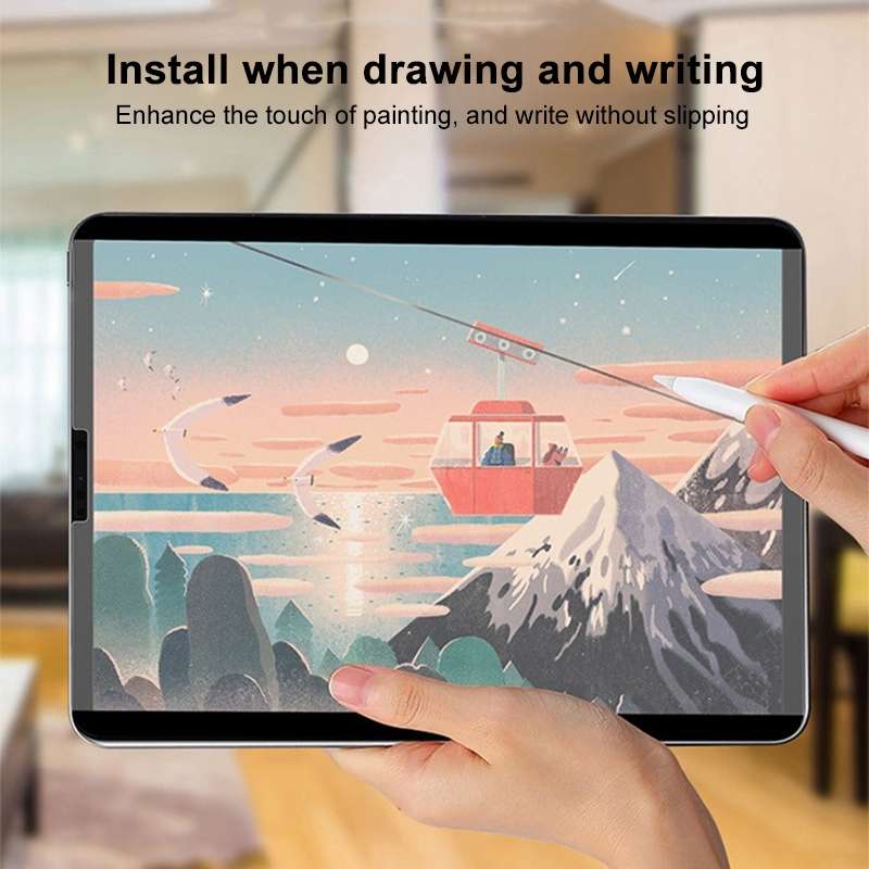 For iPad Pro 12.9 2017 / 2015 Magnetic Removable Tablet Screen Paperfeel Protector Matte PET Film