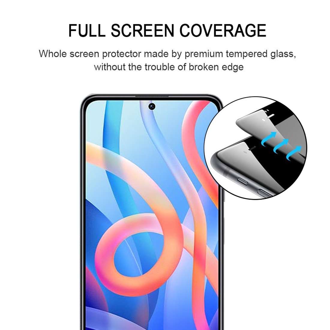 For Xiaomi Redmi Note 11 China / Note 11S 5G / Poco M4 Pro 5G 25 PCS Full Glue Full Screen Tempere
