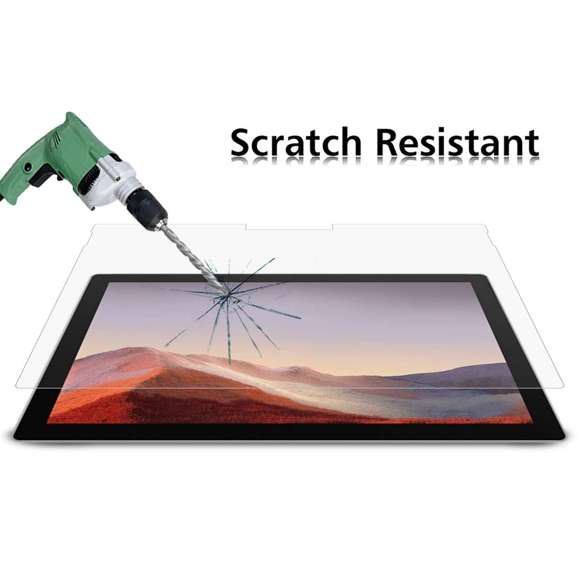 For Microsoft Surface Pro 8 / Pro X 9H 2.5D Explosion-proof Tempered Tablet Glass Film