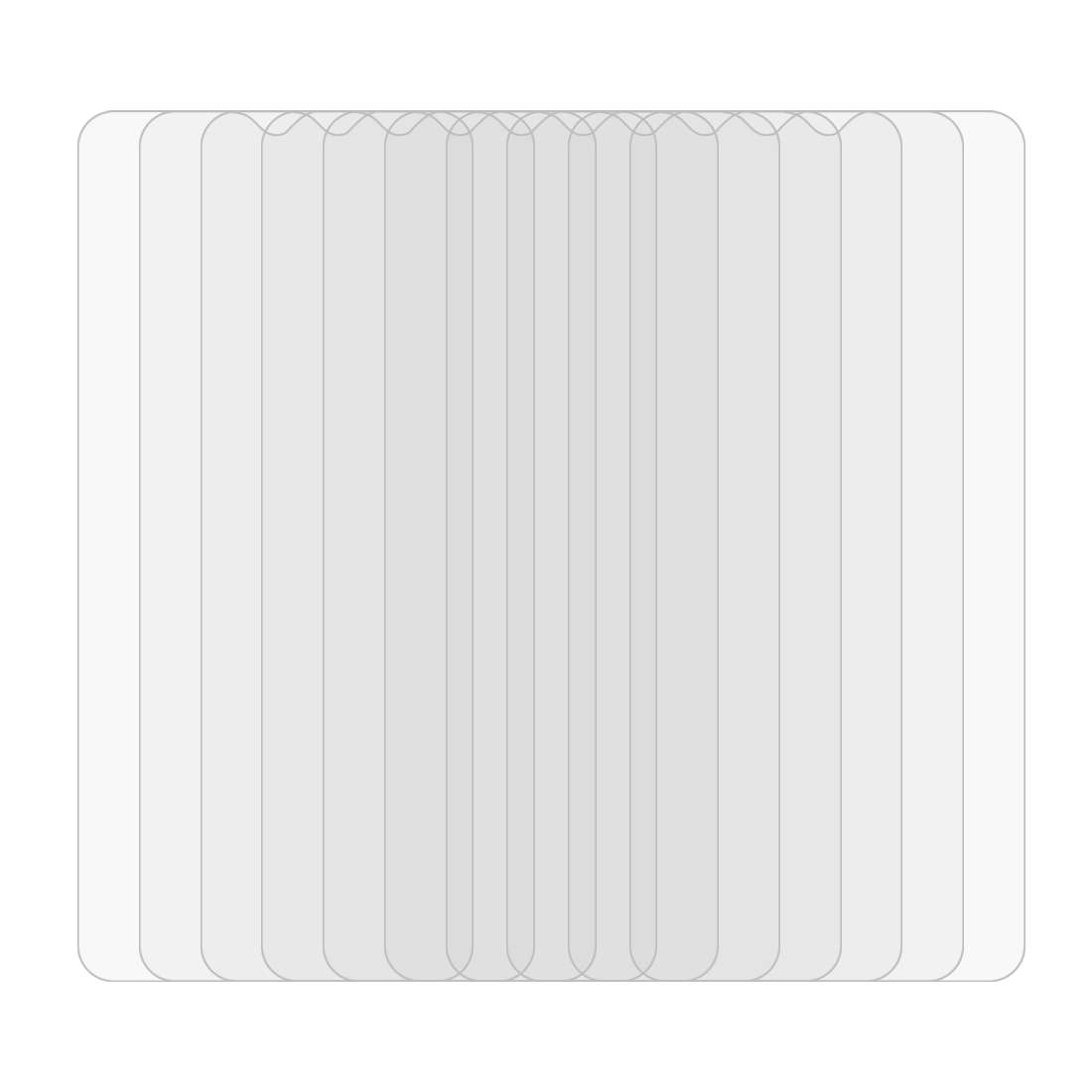 10 PCS 0.26mm 9H 2.5D Tempered Glass Film For Tecno Spark 7T