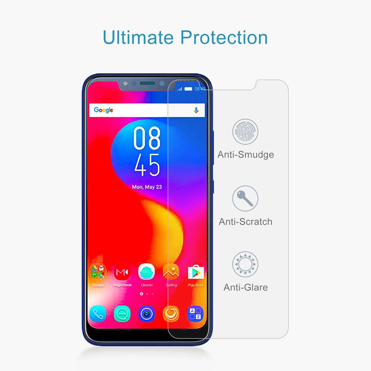 10 PCS 0.26mm 9H 2.5D Tempered Glass Film For Infinix S3X