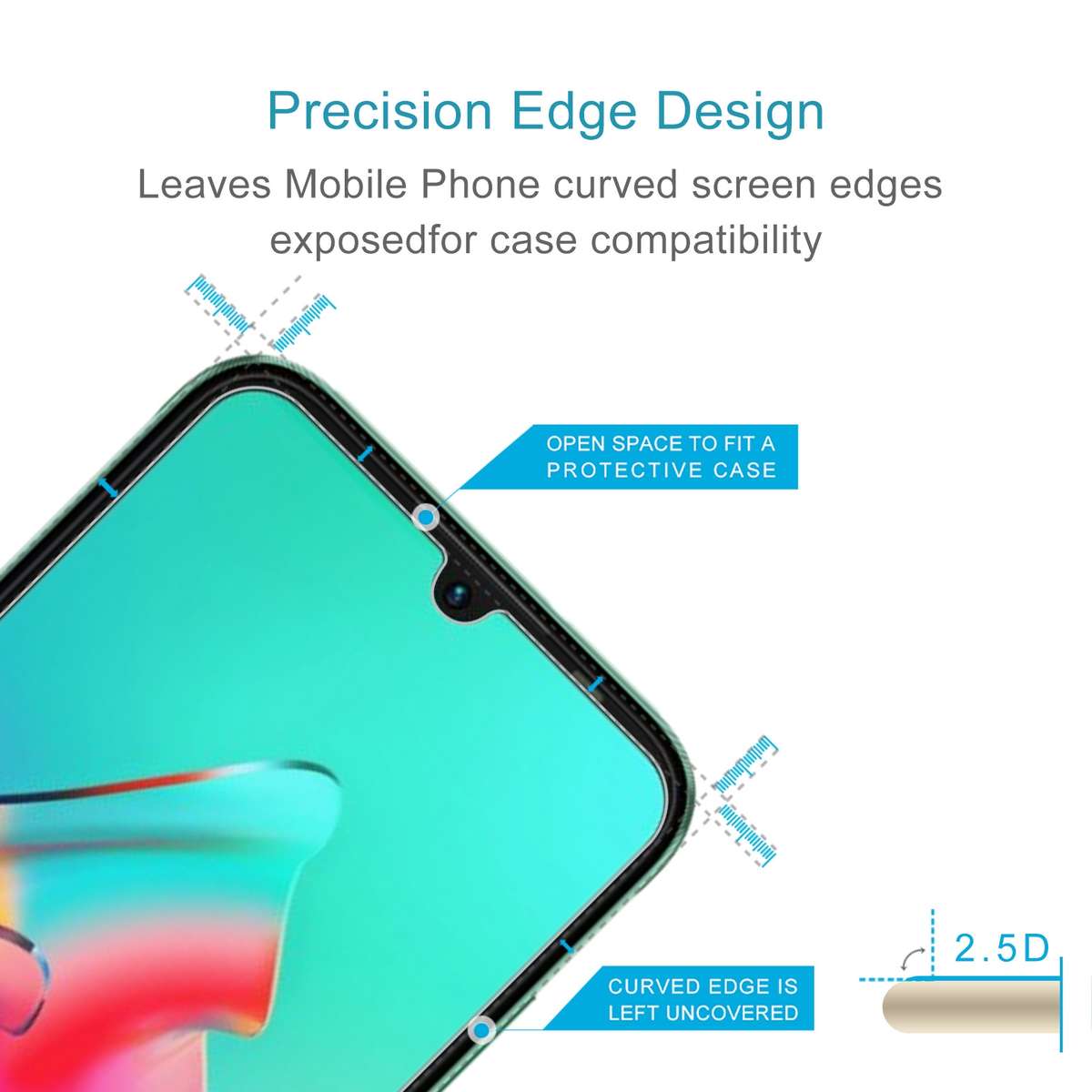10 PCS 0.26mm 9H 2.5D Tempered Glass Film For Infinix Smart