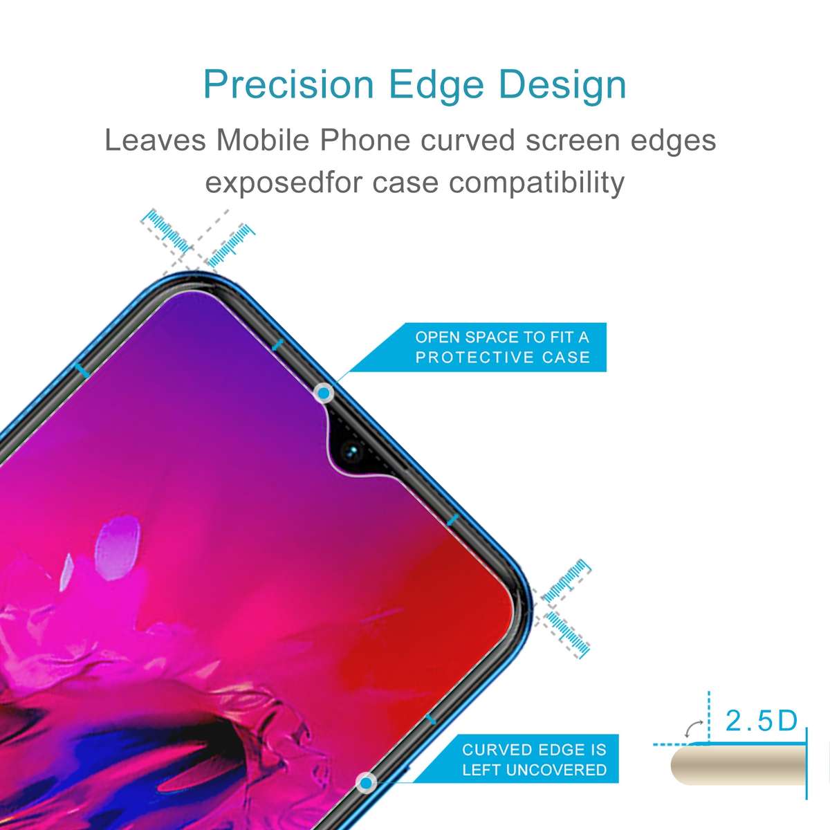 10 PCS 0.26mm 9H 2.5D Tempered Glass Film For Infinix Smart3 Plus