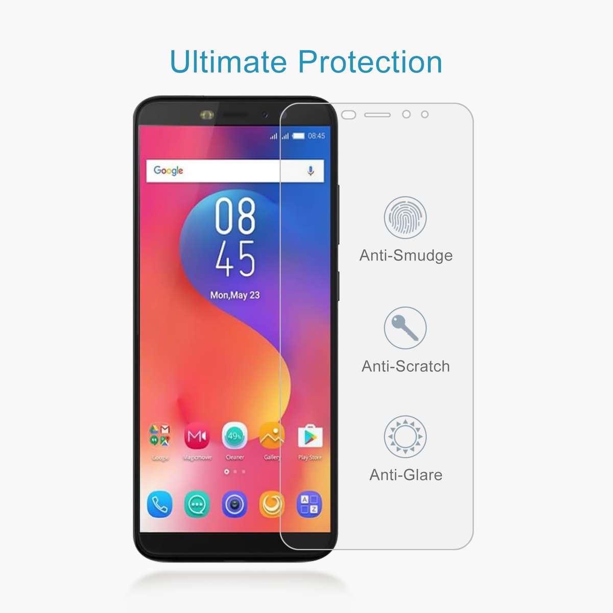 10 PCS 0.26mm 9H 2.5D Tempered Glass Film For Tecno HOT S3