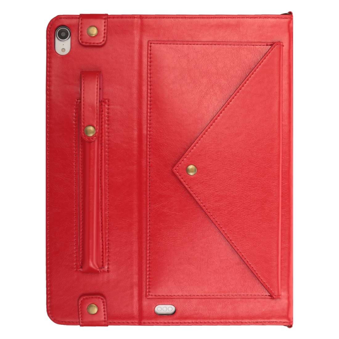For iPad Pro 12.9 inch (2018) Envelope Horizontal Flip PU Leather Case with Card Slots & ... (Red)