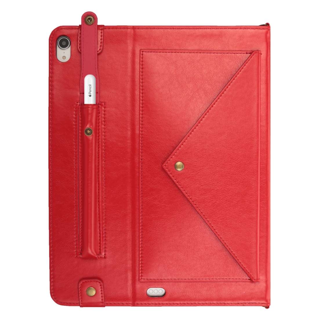 For iPad Pro 12.9 inch (2018) Envelope Horizontal Flip PU Leather Case with Card Slots & ... (Red)