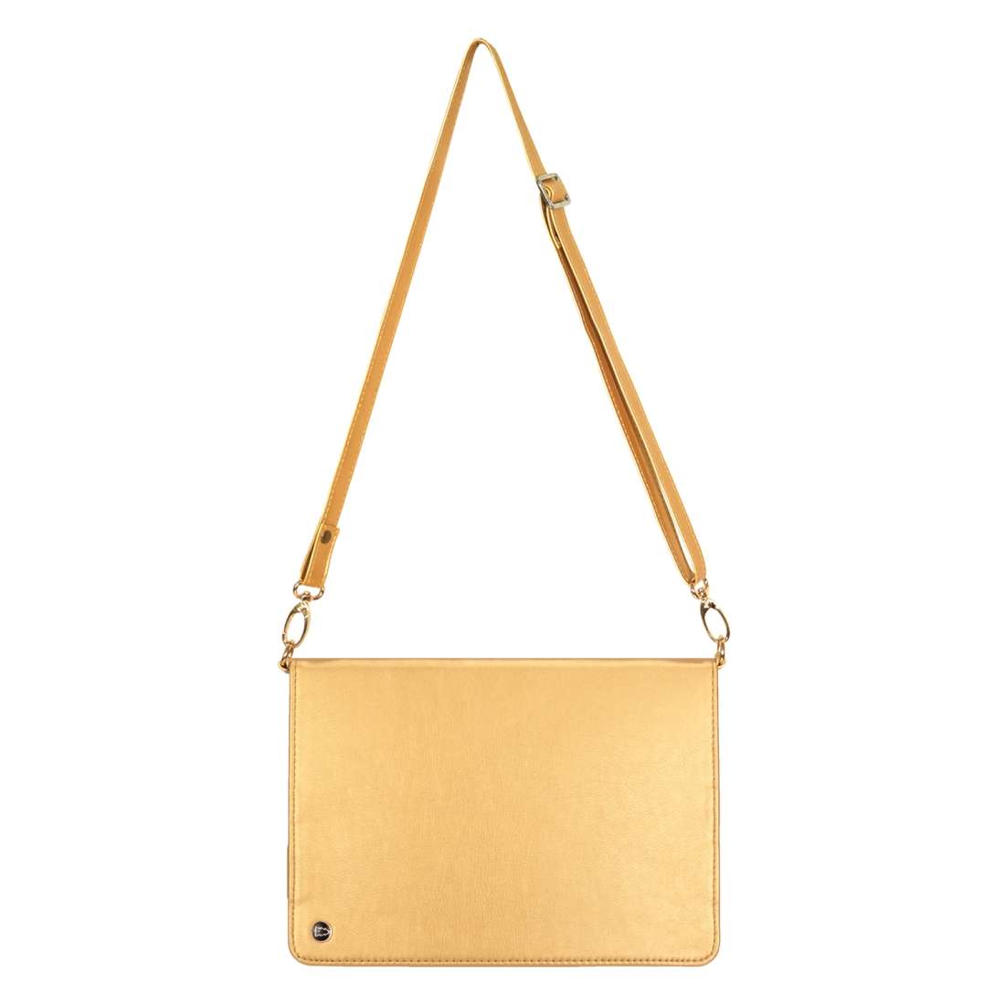 For iPad Pro 12.9 inch (2018) Envelope Horizontal Flip PU Leather Case with Card Slots ... (Gold)