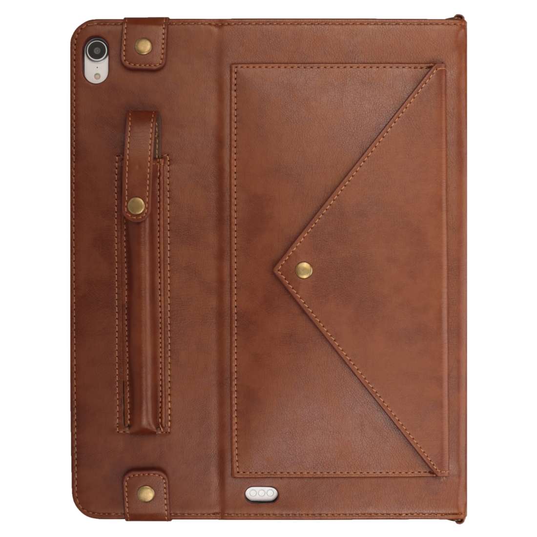 For iPad Pro 12.9 inch (2018) Envelope Horizontal Flip PU Leather Case with Card Slot ... (Coffee)