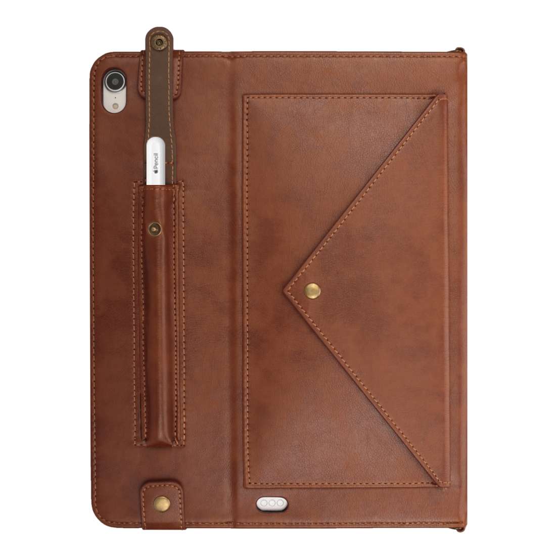 For iPad Pro 12.9 inch (2018) Envelope Horizontal Flip PU Leather Case with Card Slot ... (Coffee)