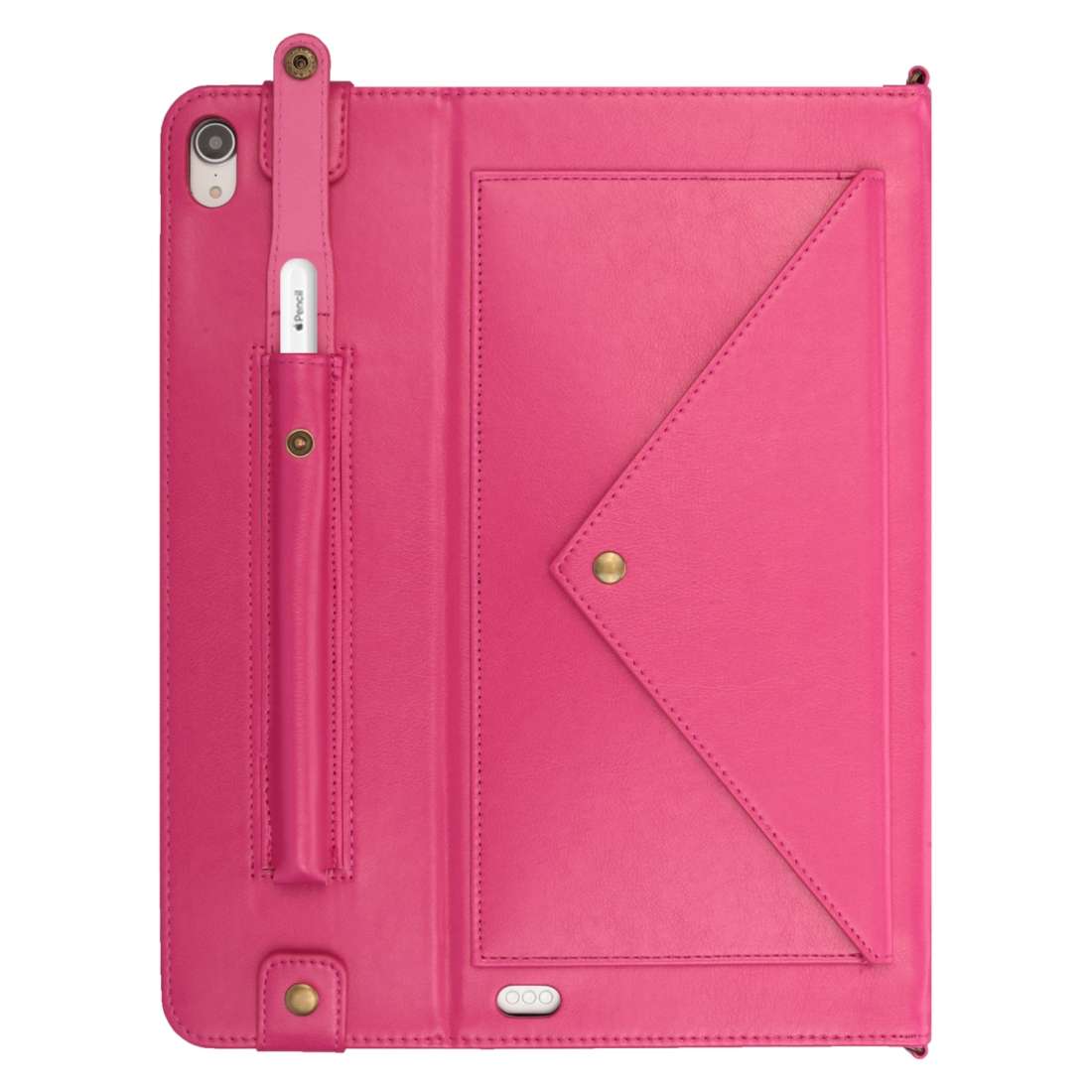 For iPad Pro 12.9 inch (2018) Envelope Horizontal Flip PU Leather Case with Card Sl ... (Rose Red)