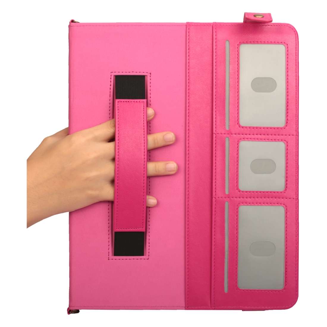 For iPad Pro 12.9 inch (2018) Envelope Horizontal Flip PU Leather Case with Card Sl ... (Rose Red)
