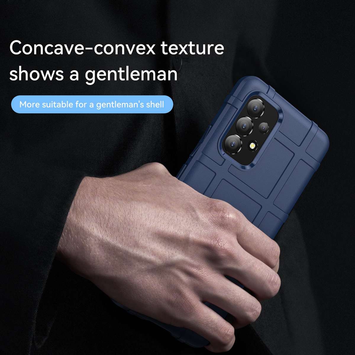 For Samsung Galaxy A53 5G Full Coverage Shockproof TPU Phone Case(Black)