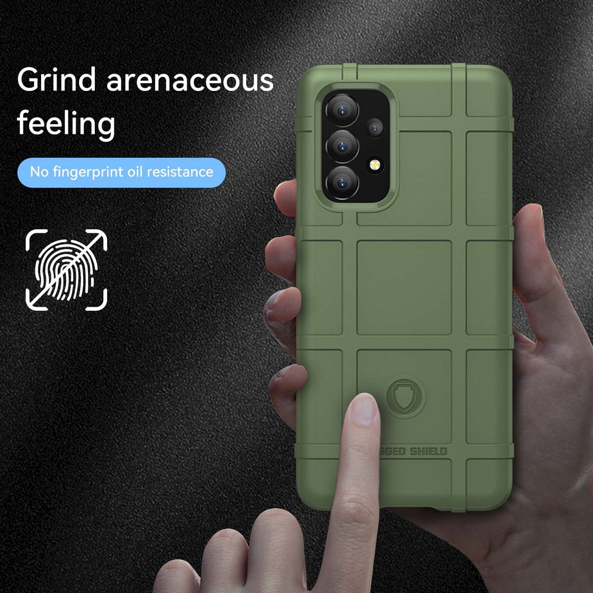 For Samsung Galaxy A53 5G Full Coverage Shockproof TPU Phone Case(Black)