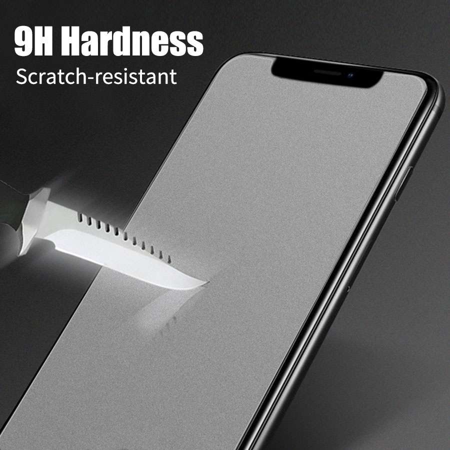For iPhone 13 Pro Max 50pcs Transparent Frosted Full Screen Tempered Glass Film
