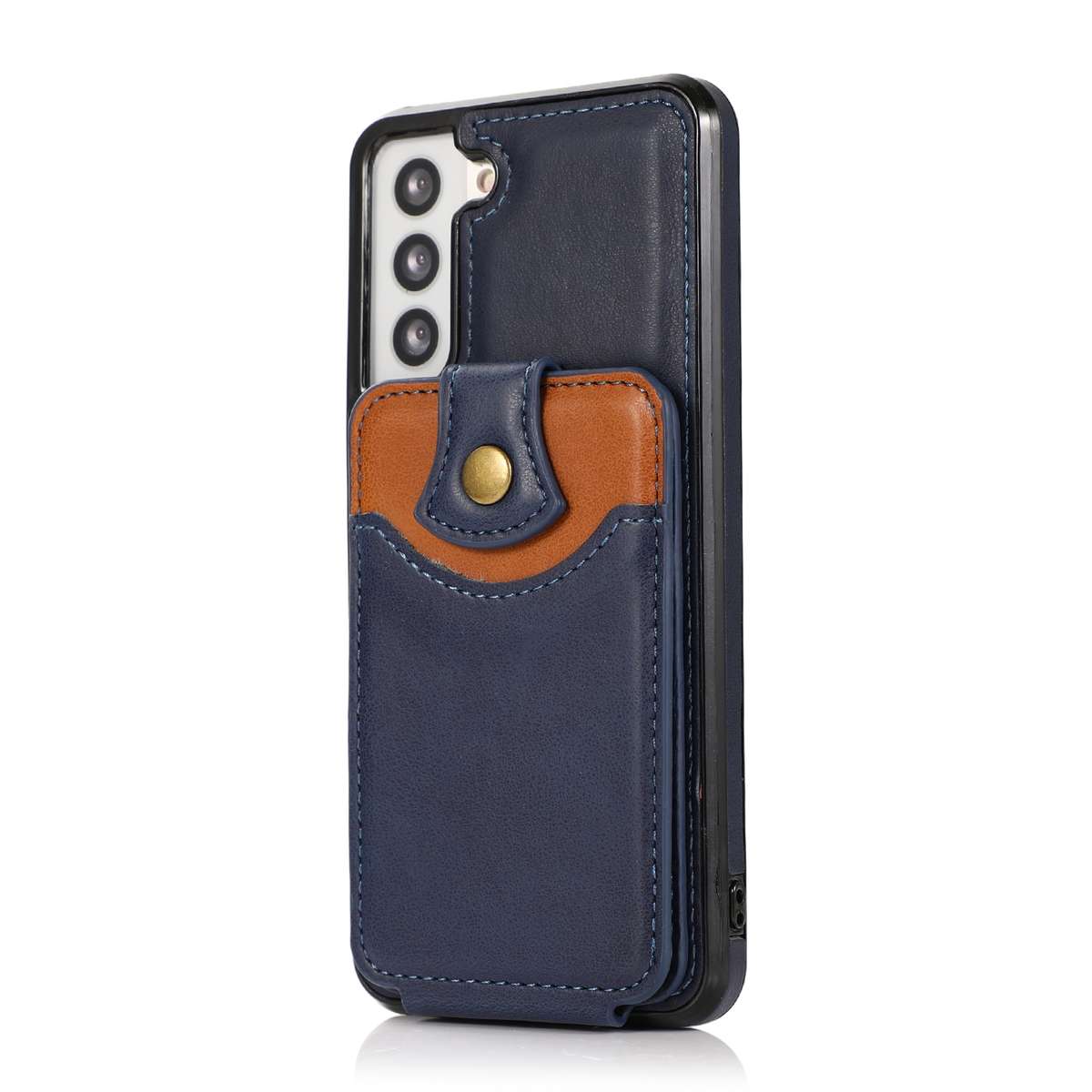For Samsung Galaxy S21 FE 5G Soft Skin Leather Wallet Bag Phone Case(Grey)