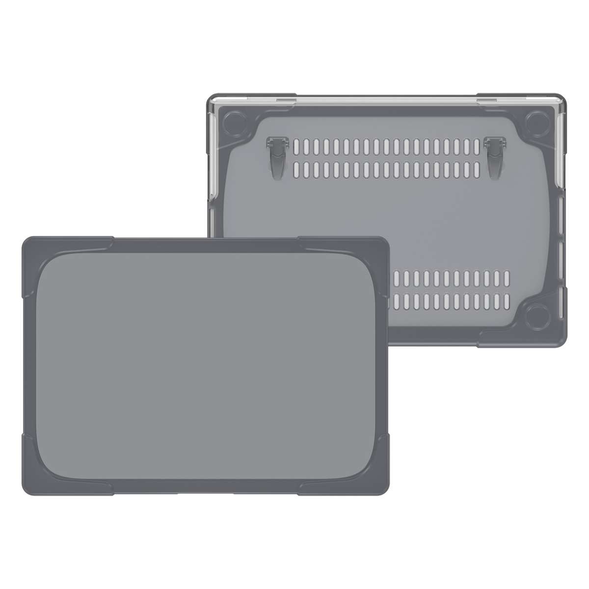 TPU + PC Two Color Laptop Protective Case For MacBook Pro 14.2 inch A2442 2021(Grey)