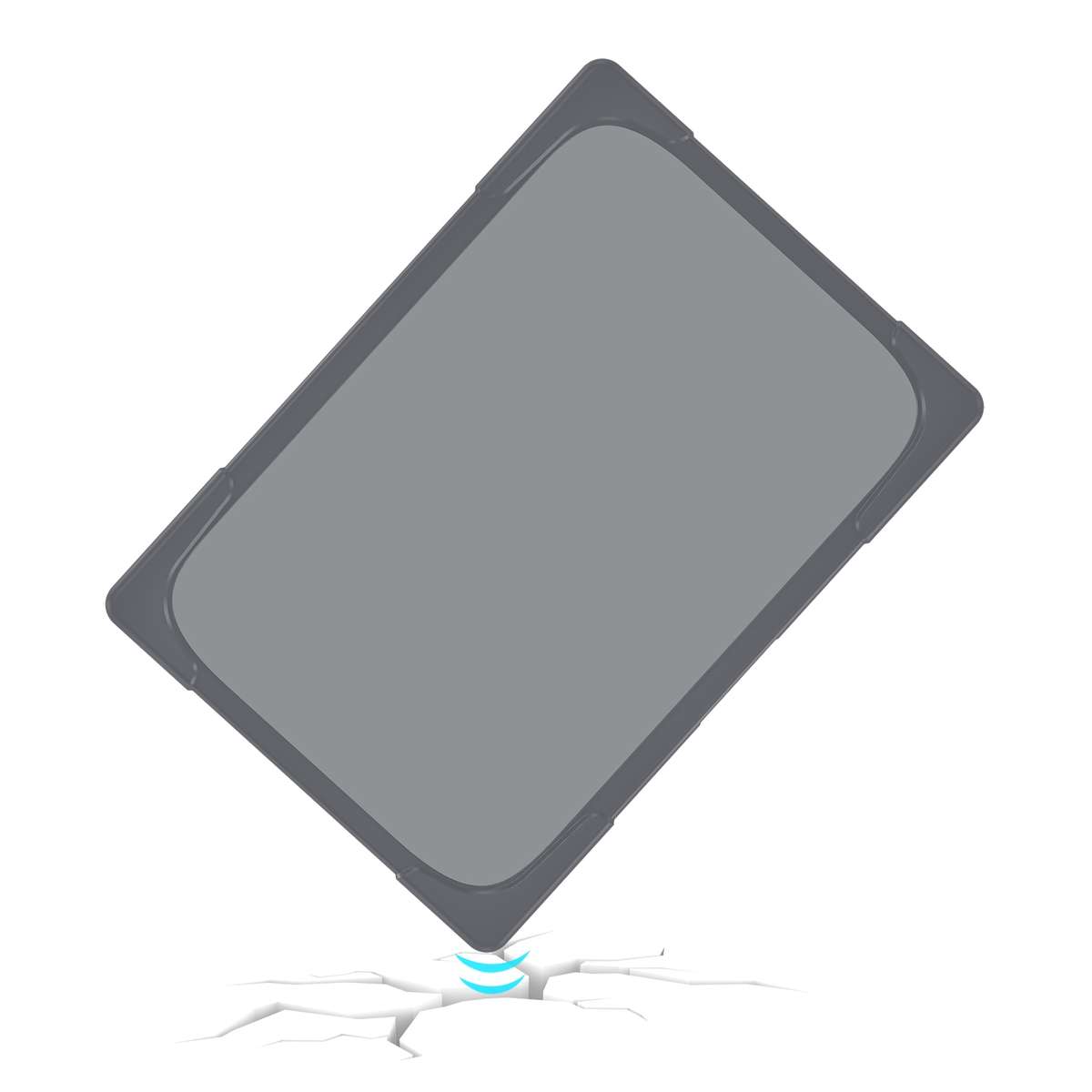 TPU + PC Two Color Laptop Protective Case For MacBook Pro 14.2 inch A2442 2021(Grey)