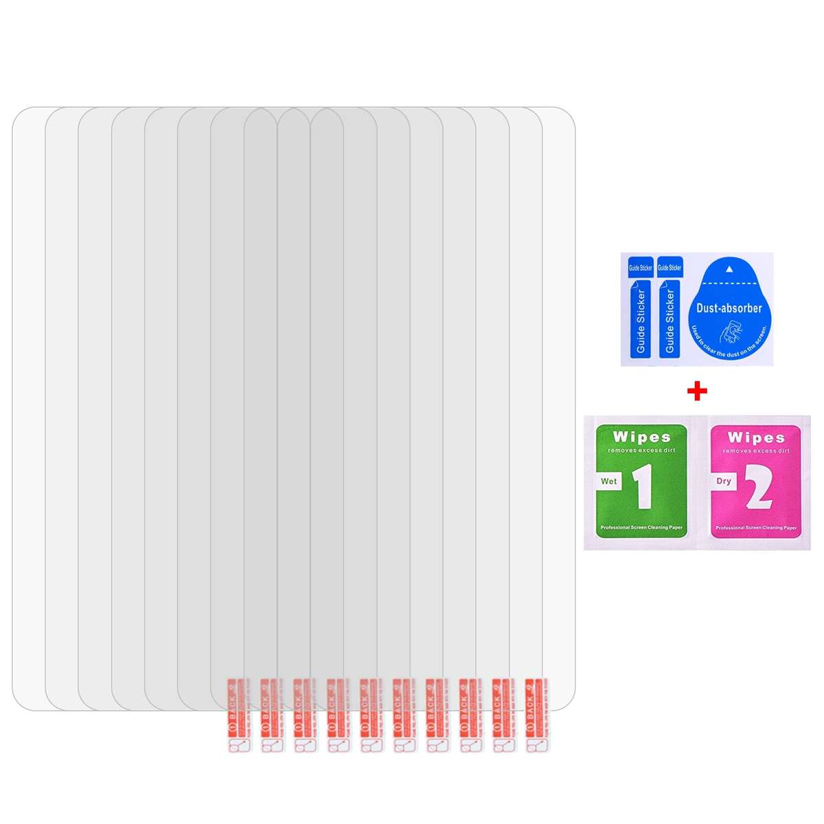 10 PCS 0.26mm 9H 2.5D Tempered Glass Film For Tecno Spark 8 Pro