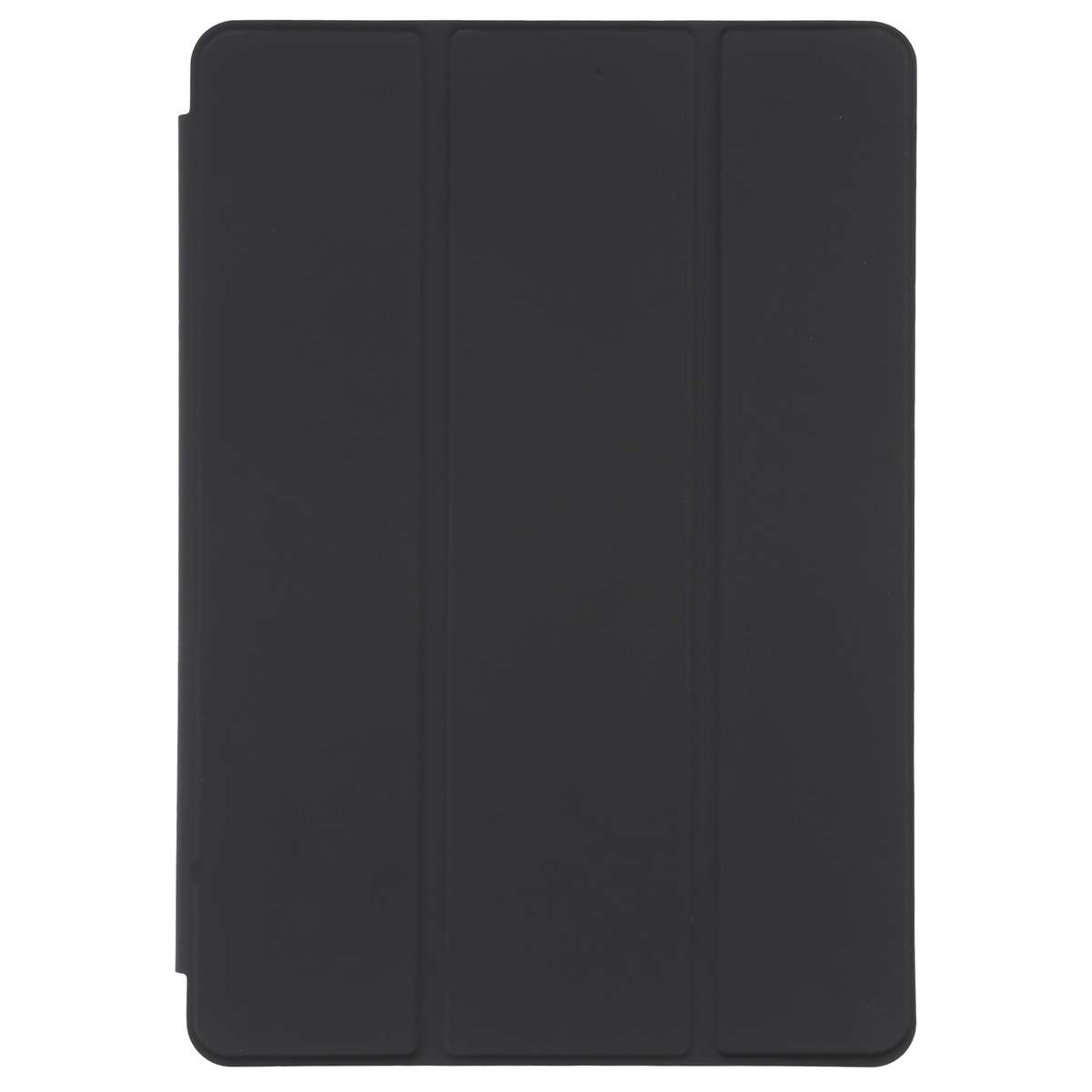 For Xiaomi Mi Pad 5 Pen Slot Transparent Back Cover Leather Tablet Case(Black)