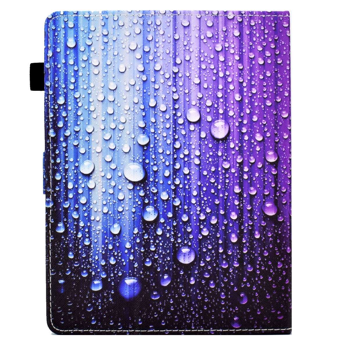 For 7 inch Tablet Electric Pressed TPU Leather Tablet Case(Water Droplets)