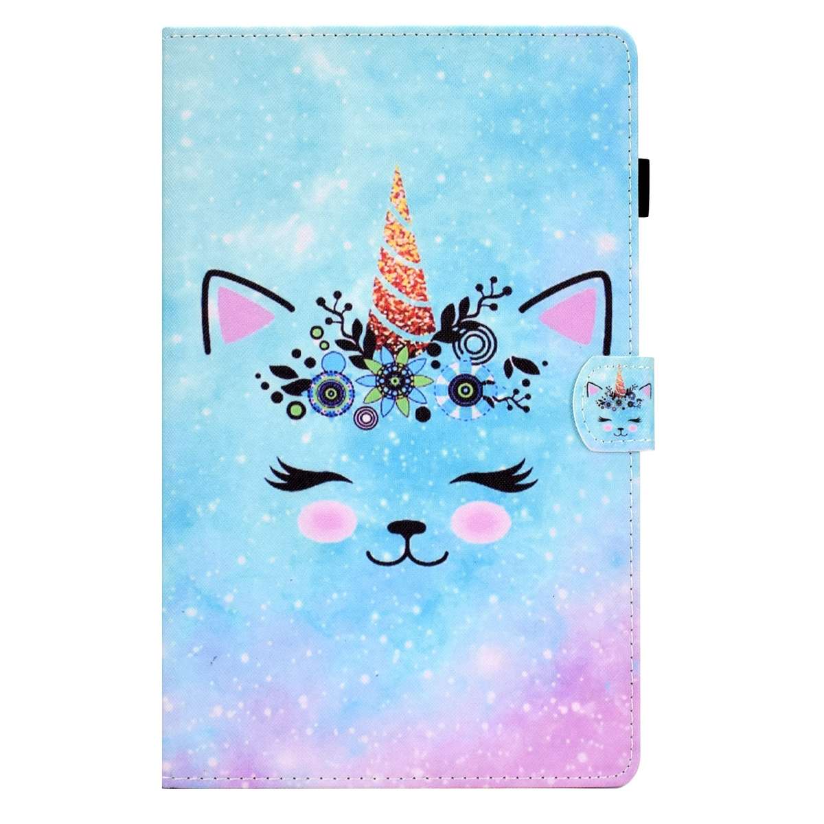 For Lenovo Tab M10 HD 2ND X306X Sewing Pen Slot Leather Tablet Case(Wildebeest)