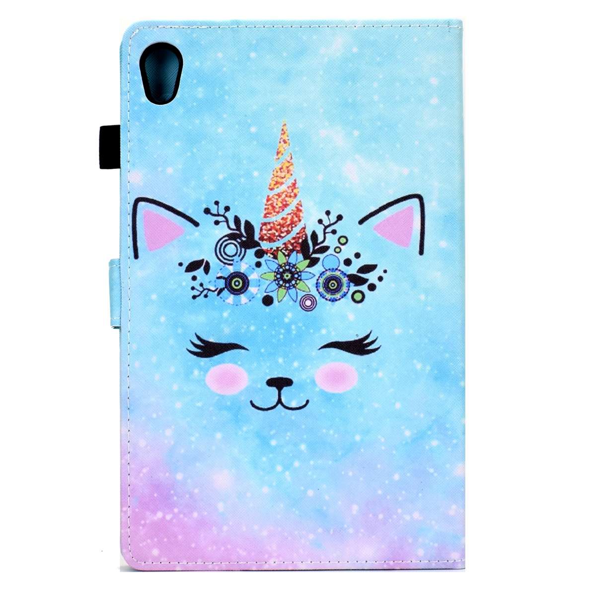 For Lenovo Tab M10 HD 2ND X306X Sewing Pen Slot Leather Tablet Case(Wildebeest)