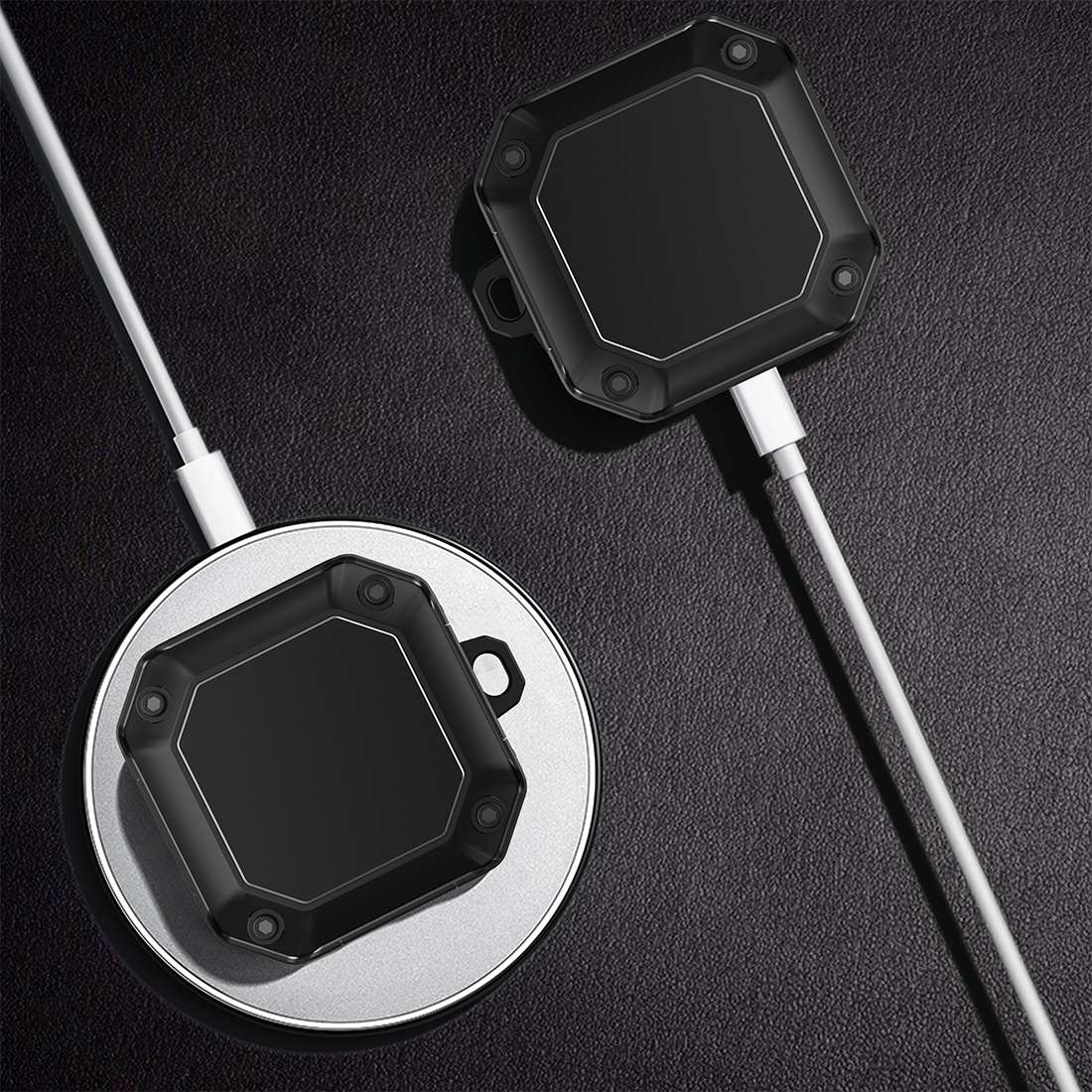 For Samsung Galaxy Buds 2 / Buds Pro / Buds Live / Buds 2 Pro Mecha Hardware TPU Earpho ... (Gold)