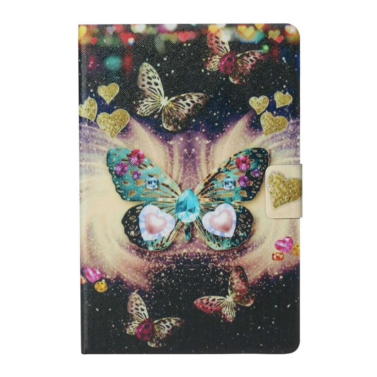 For Samsung Galaxy Tab A8 10.5 2021 Voltage Texture Coloured Drawing Pattern Leather Tablet Case(Flo
