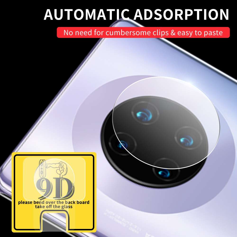 For Huawei Mate 30 Pro 9D Transparent Rear Camera Lens Protector Tempered Glass Film