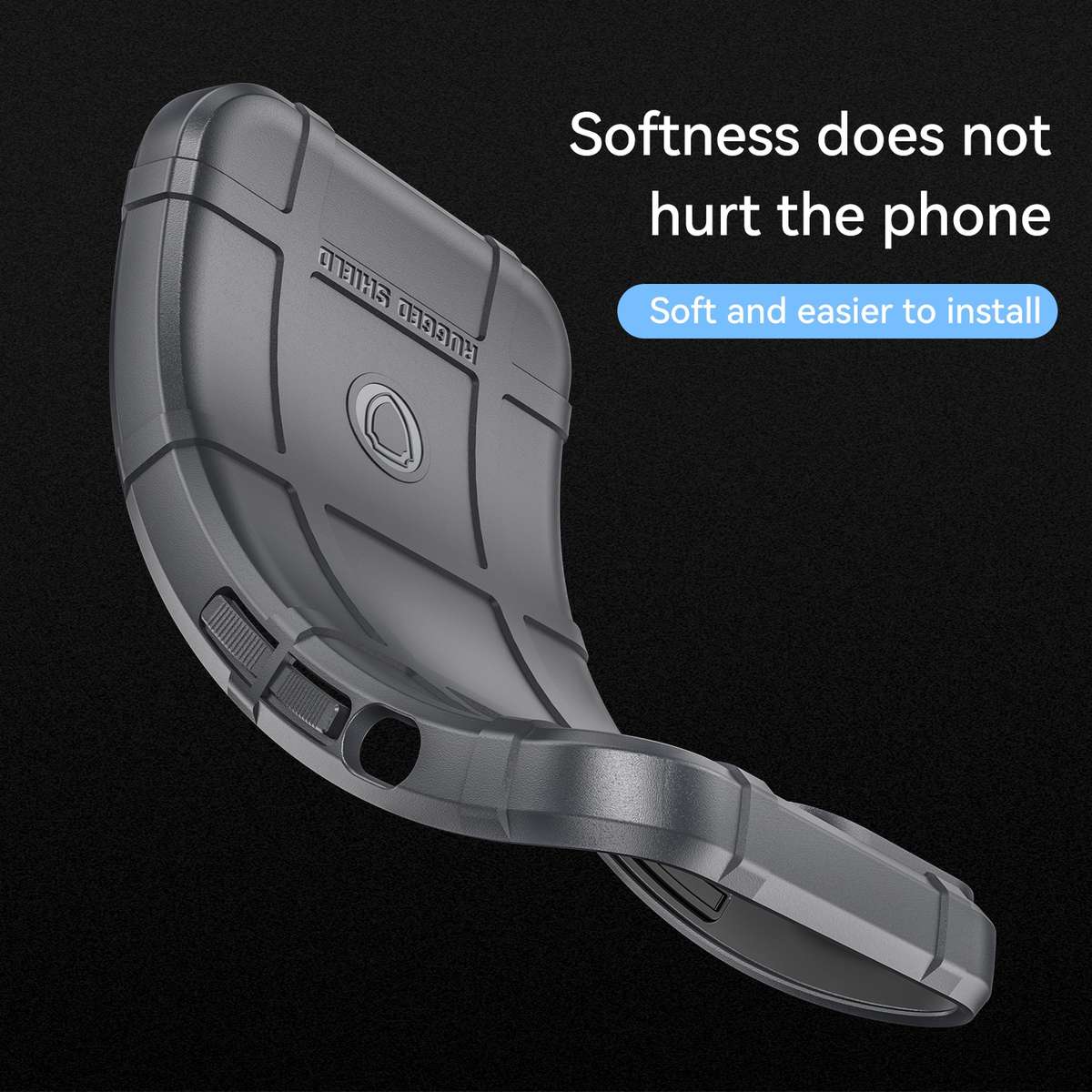 For Lenovo K13 Note / K13 Pro Full Coverage Shockproof TPU Phone Case(Grey)