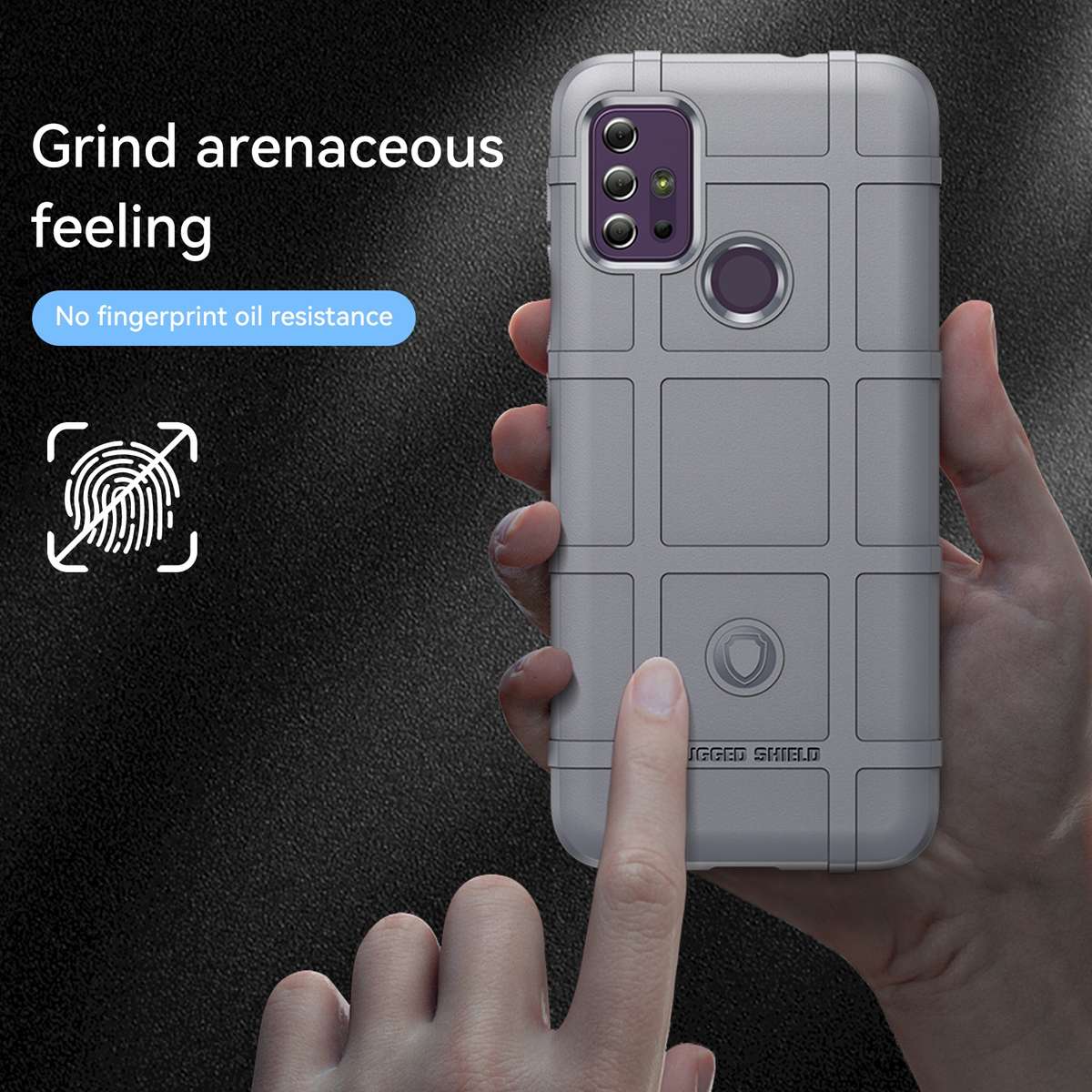 For Lenovo K13 Note / K13 Pro Full Coverage Shockproof TPU Phone Case(Grey)