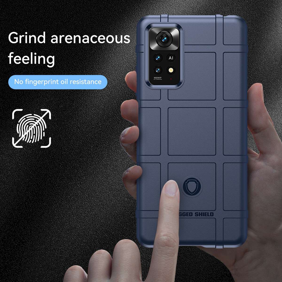 For Xiaomi Redmi Note 11 Pro 4G/Redmi Note 11 Pro 5G Global Full Coverage Shockproof TPU Case(Blue)