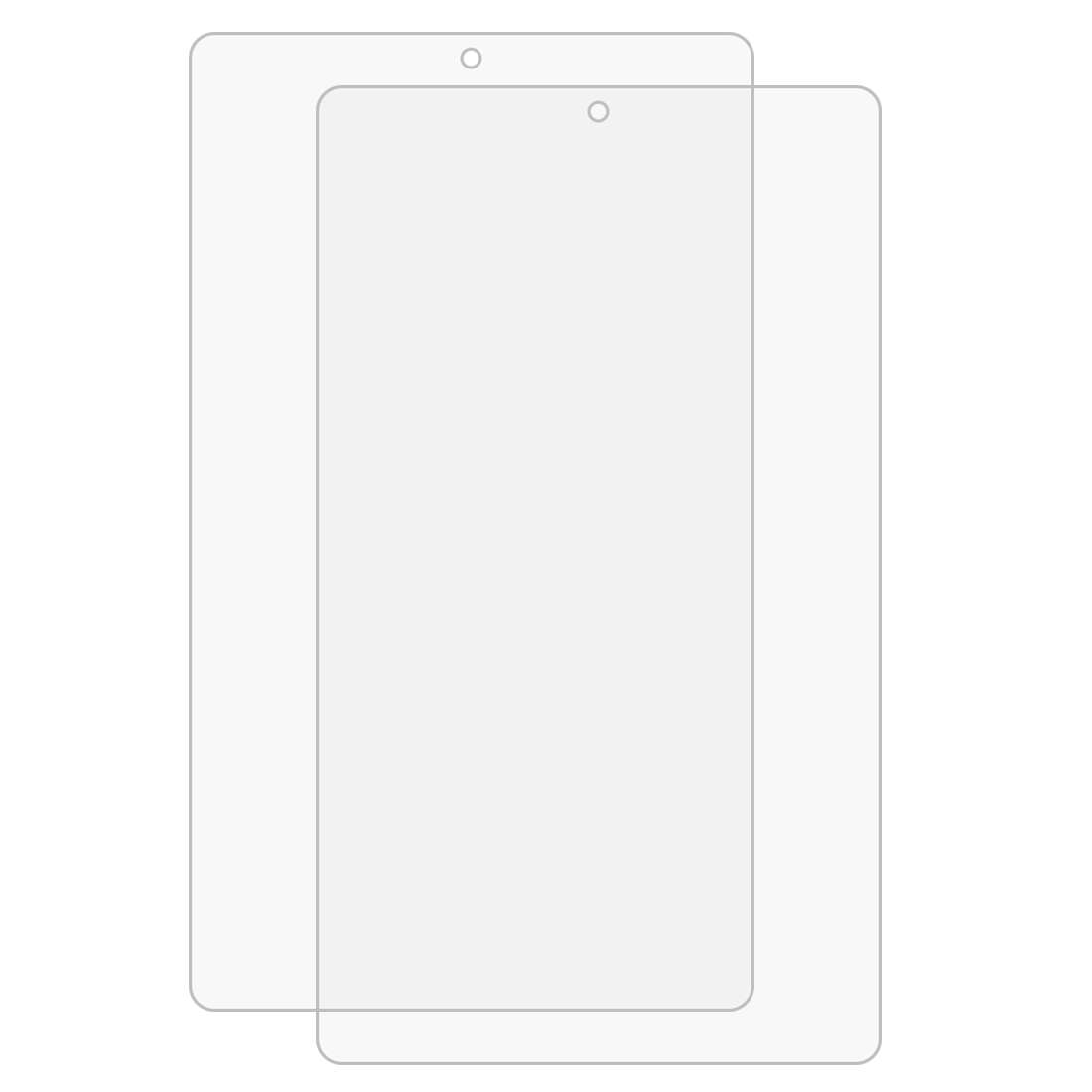 2 PCS 9H 2.5D Explosion-proof Tempered Glass Film for Teclast P80 Pro